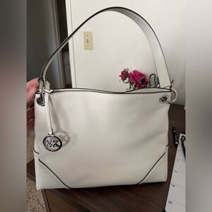 Michael Kors Cream Shoulder Bag
